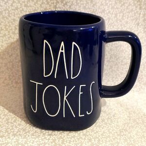 Rae Due "DAD JOKES" mug. NWOT